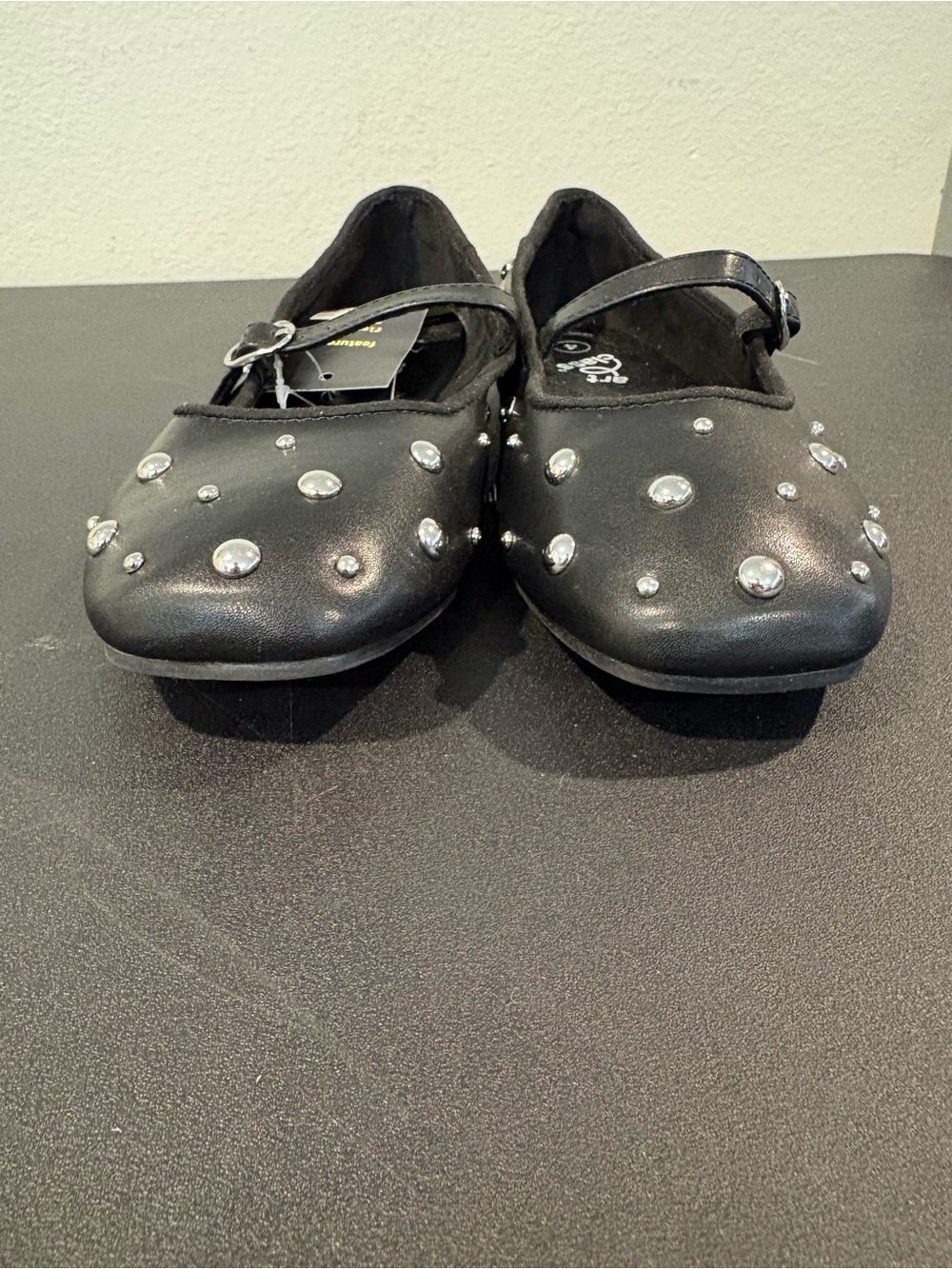 Art Class Madison Studded Black Ballet Flats Mary Jane Multiple Kids Sizes - Picture 5 of 14